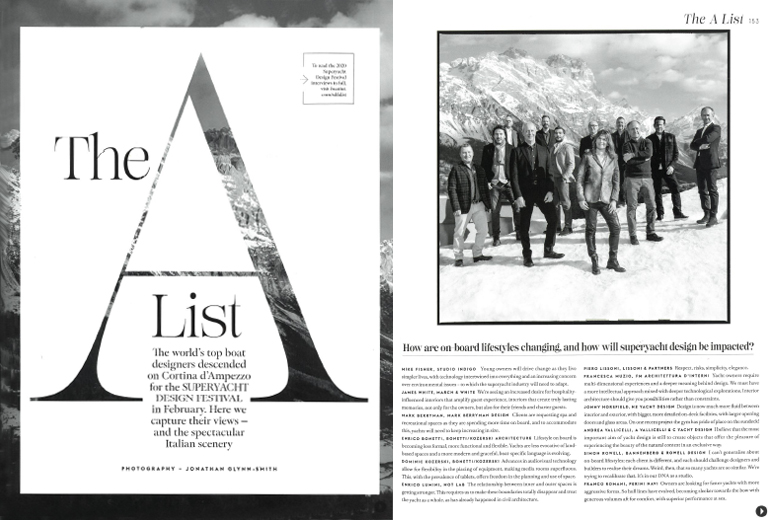 The A-List - Francesca-Muzio - Boat International - Cortina-d'Ampezzo